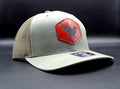 Falcon Leather Patch Trucker Hat