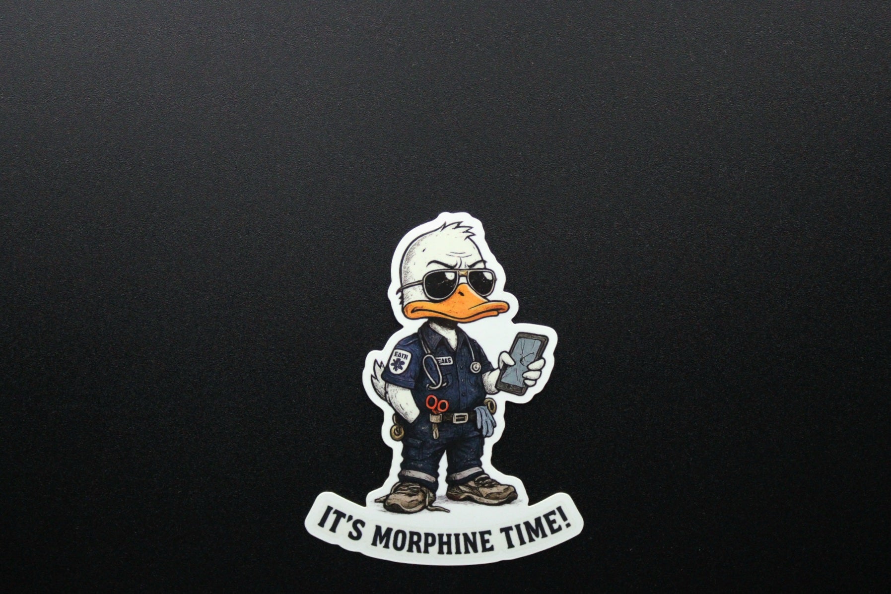 ITS MORPHINE TIME DECAL