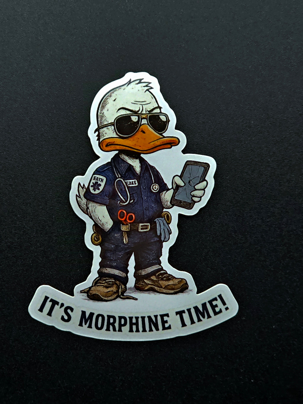 ITS MORPHINE TIME DECAL