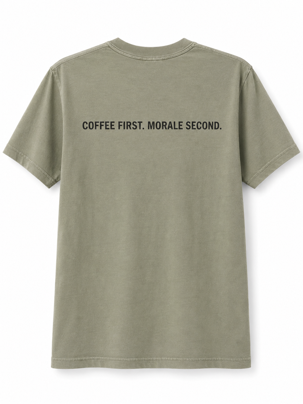 KHAKI/ESPRESSO - Unisex Tee