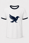 WHITE/NAVY HERITAGE RINGER TEE